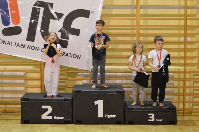 Medale Mistrzostw Lubina w Taekwon-do ITF  rozdane