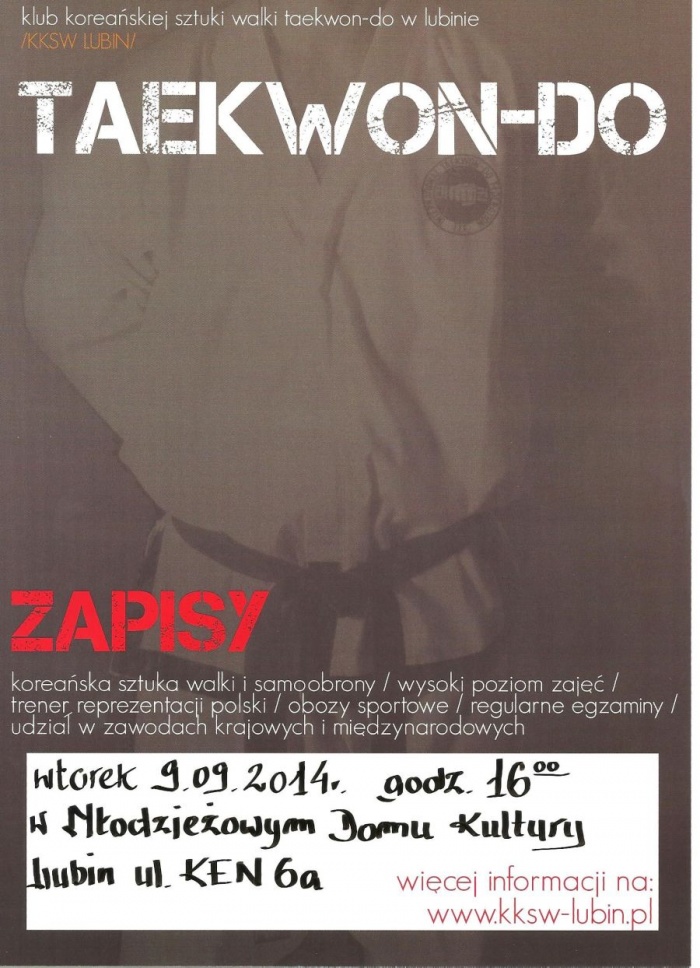 Zapisy i rozpoczęcie sezonu 2014/2015